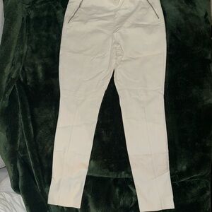 Theory Women's Cream Boot Cut Pants